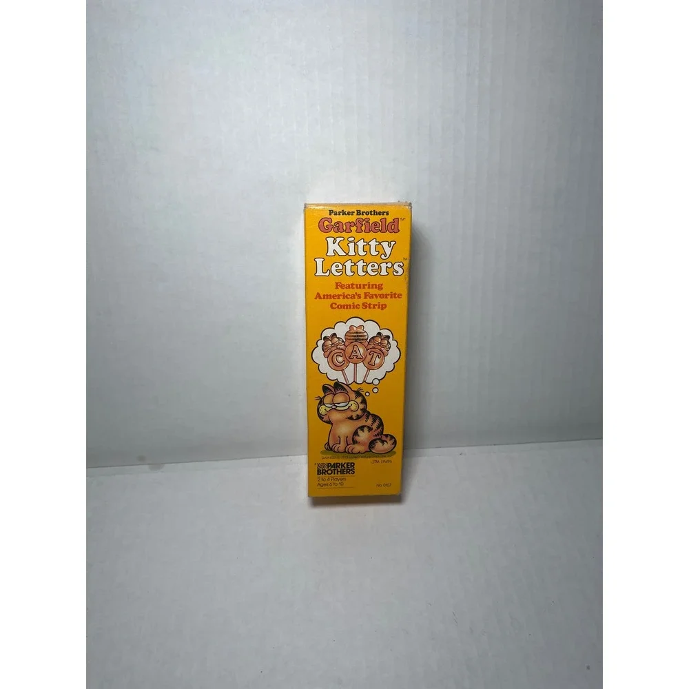 Vintage 1978 Garfield Kitty Letters Parker Brothers Word Game No 0107 Retro